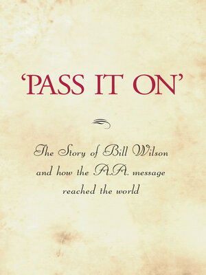 cover image of 'Pass It On'